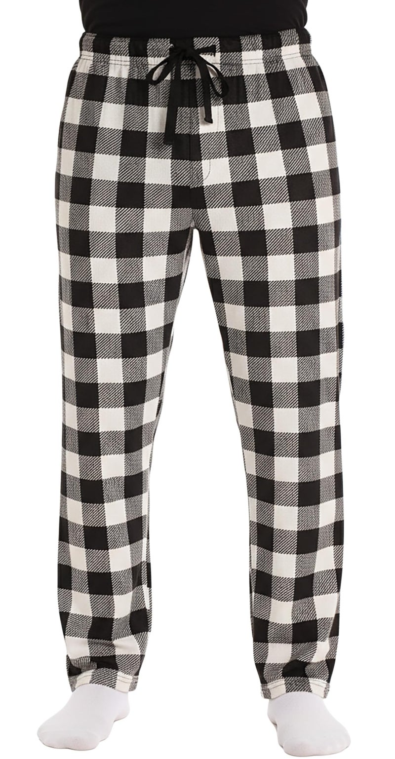 #followme Fleece Pajama Pants for Men Sleepwear PJs 45903-1B-M - Image 1
